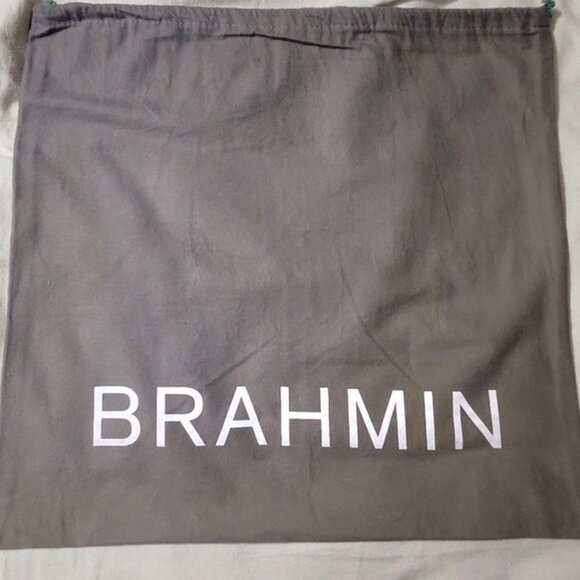6 BRAHMIN VINTAGE LARGE PURSE DUSTBAG/DUSTCOVER/ DUST BAG/DUST COVER 21" X 21" - Picture 1 of 2